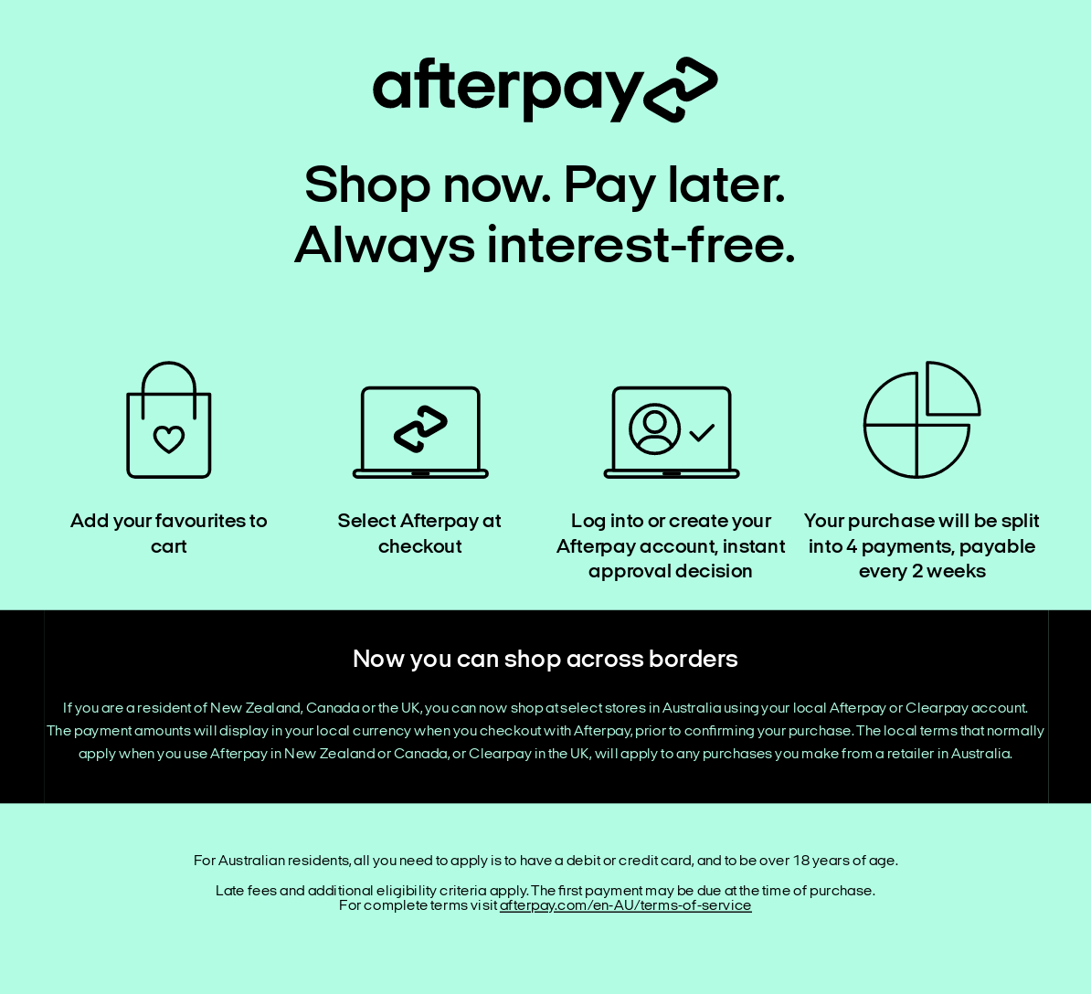 Afterpay Content