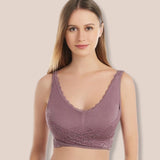 Soft Lace Bra - Wire-Free & Adjustable Fit