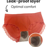 High-Waist Antibacterial Cotton Knickers