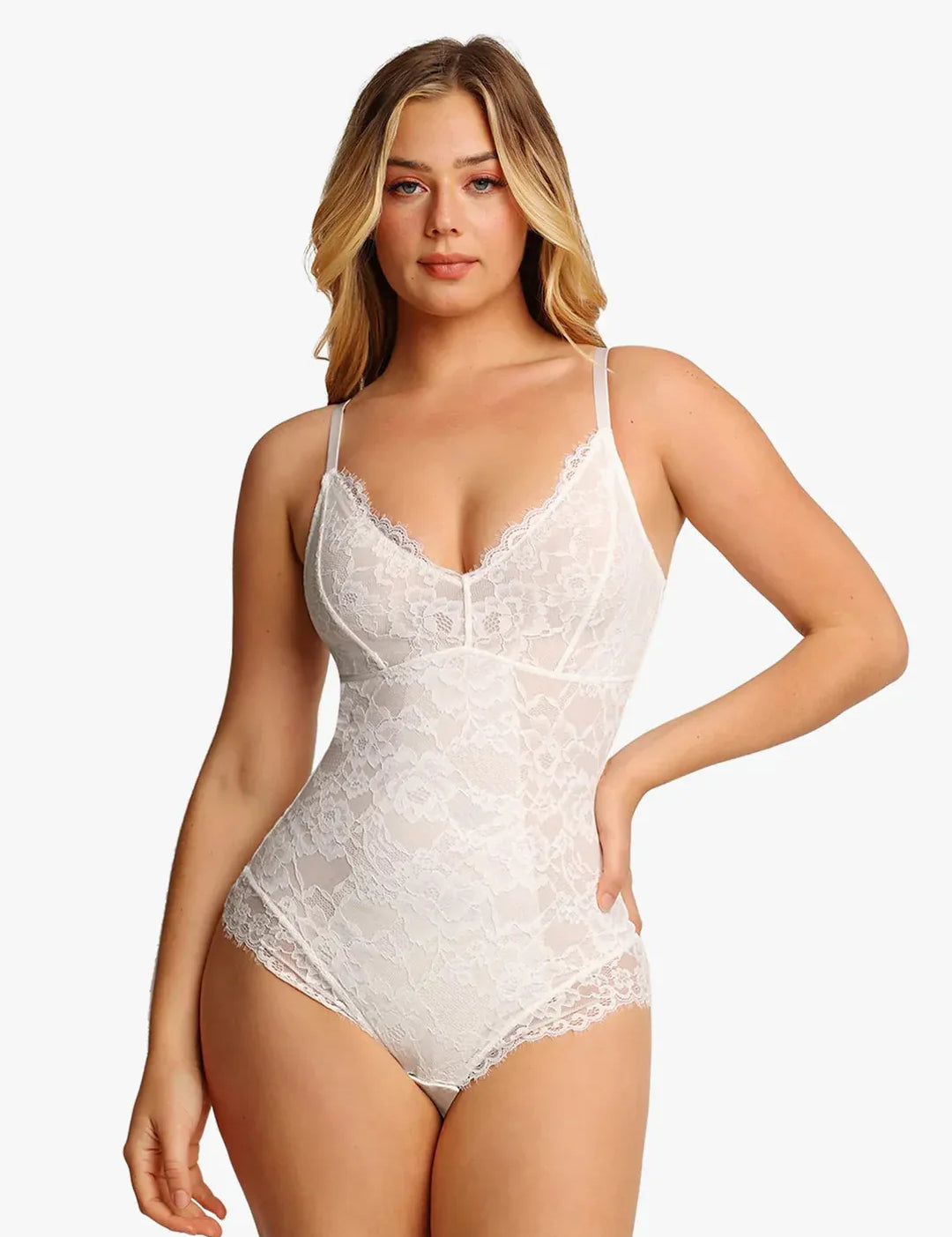 Shaping Lace Shapewear - Bodysuit