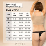 Leakproof Thong - Feminine, Stretchy & Invisible Protection