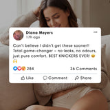 VIP Exclusive Offer - New Antibacterial and Leak Proof Knickers